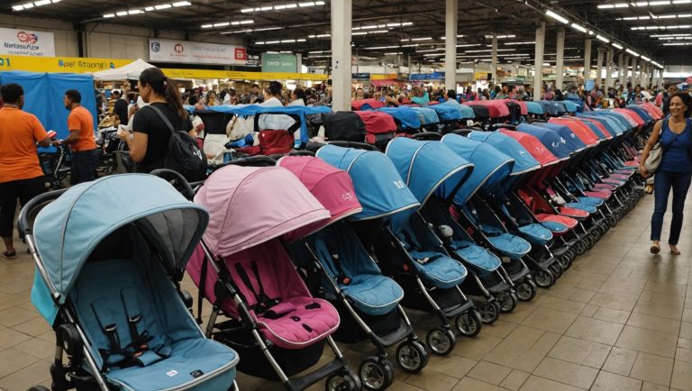 Des centaines de poussettes à découvrir chez Natal Market !