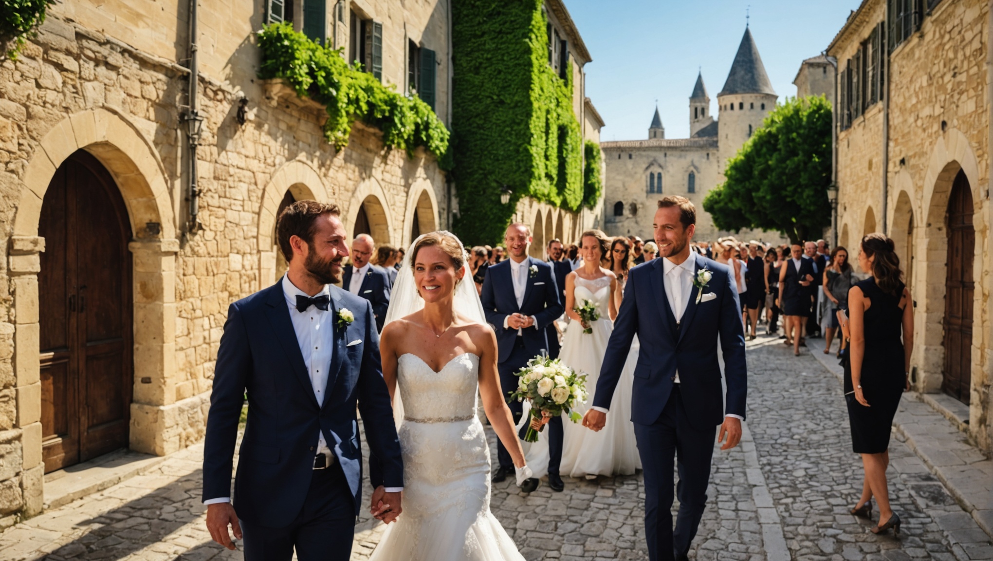 Mariage réussi à Avignon, avec Miss Eve